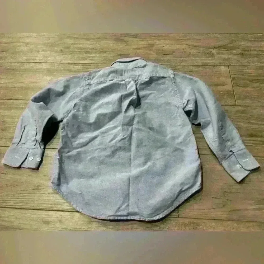 Ralph Lauren Blue button up long sleeve size 4T